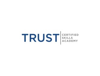 TRUST Certified Skills Academy logo design by bricton