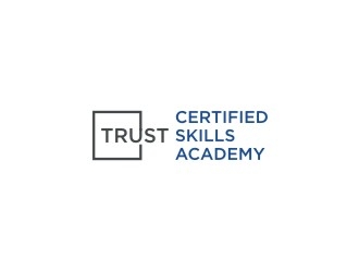 TRUST Certified Skills Academy logo design by bricton