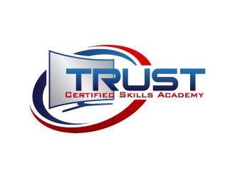 TRUST Certified Skills Academy logo design by karjen
