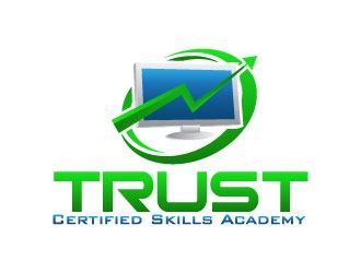 TRUST Certified Skills Academy logo design by karjen