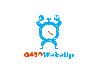 0430 WakeUp logo design by anchorbuzz