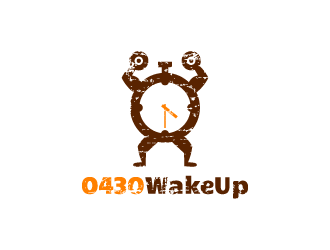 0430 WakeUp logo design by anchorbuzz
