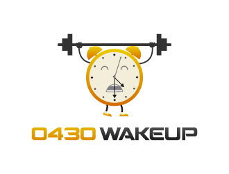 0430 WakeUp logo design by BrightARTS