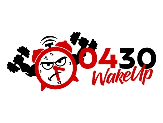 0430 WakeUp logo design by jaize
