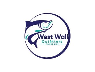 West Wall Outfitters logo design by Erasedink