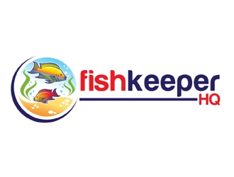 Fish Keeper HQ logo design by MAXR
