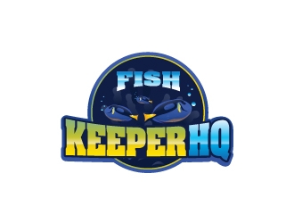 Fish Keeper HQ logo design by Suvendu