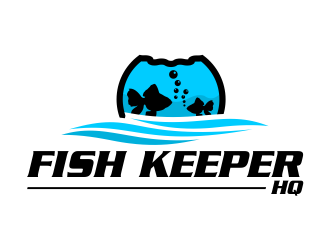 Fish Keeper HQ logo design by done