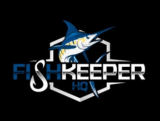 Fish Keeper HQ Logo Design - 48hourslogo