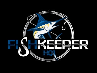 Fish Keeper HQ logo design by daywalker