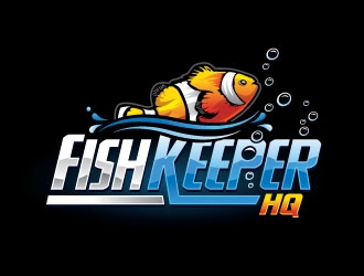 Fish Keeper HQ logo design by REDCROW