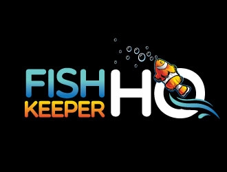 Fish Keeper HQ logo design by REDCROW