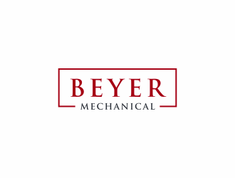 Beyer Mechanical logo design by ammad
