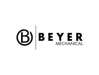 Beyer Mechanical logo design by MariusCC