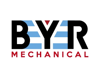 Beyer Mechanical logo design by alxmihalcea