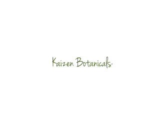 Kaizen Botanicals logo design by L E V A R