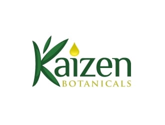 Kaizen Botanicals logo design by Suvendu