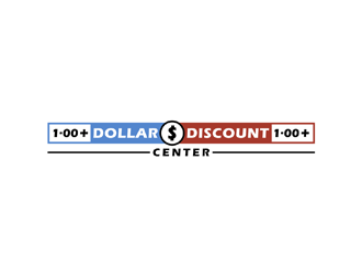 DOLLAR DISCOUNT CENTER logo design by johana