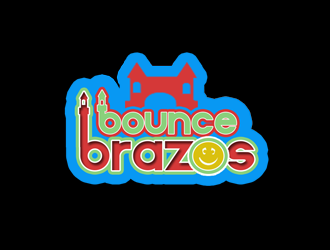 Brazos Bounce logo design by bougalla005