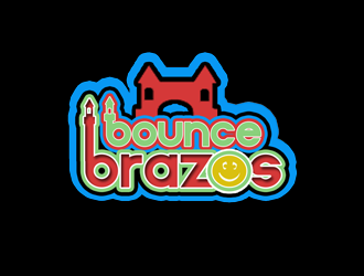 Brazos Bounce logo design by bougalla005