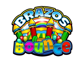 Brazos Bounce logo design by DreamLogoDesign