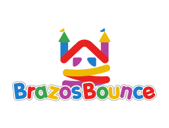 Brazos Bounce logo design by BrightARTS