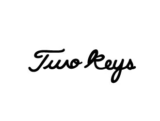 Two Keys logo design by bezalel