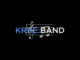 KRVE BAND logo design by johana