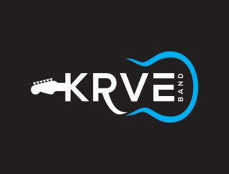 KRVE BAND logo design by rokenrol