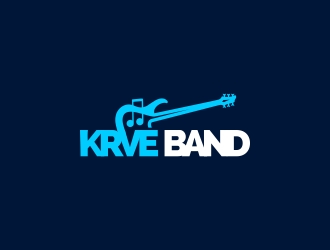 KRVE BAND logo design by CreativeKiller
