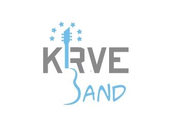KRVE BAND logo design by Webphixo
