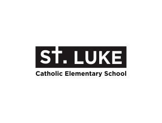 St. Luke Catholic Elementary School logo design by Greenlight