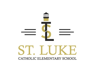 St. Luke Catholic Elementary School logo design by BaneVujkov