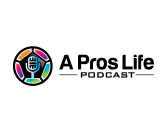 A Pros Life Podcast logo design by bezalel
