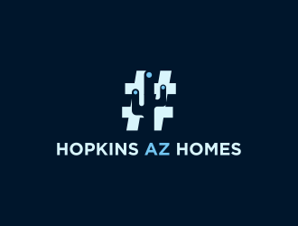 Hopkins AZ Homes logo design by goblin