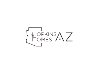 Hopkins AZ Homes logo design by mbamboex