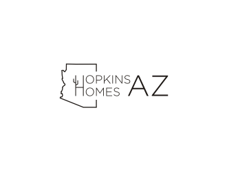 Hopkins AZ Homes logo design by mbamboex