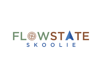 Flowstate Skoolie logo design by oke2angconcept