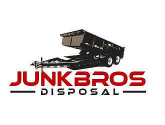 JunkBros Disposal logo design by shravya