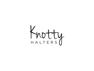 Knotty Halters logo design by dewipadi