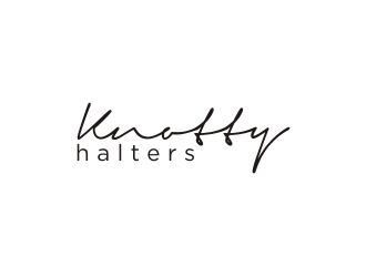 Knotty Halters logo design by dewipadi