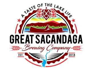 Great Sacandaga Brewing Company logo design by MAXR