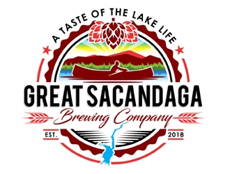 Great Sacandaga Brewing Company logo design by MAXR
