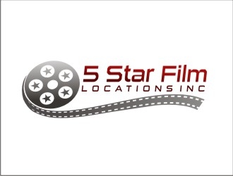 5 Star Film Locations Inc logo design by GURUARTS
