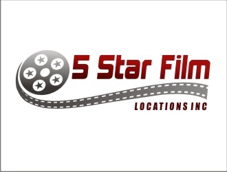 5 Star Film Locations Inc logo design by GURUARTS