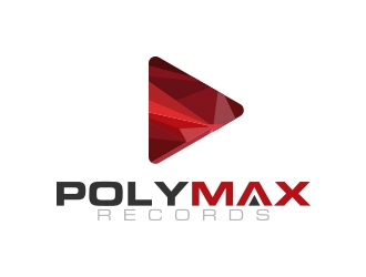 Poly Max Records logo design by MarkindDesign