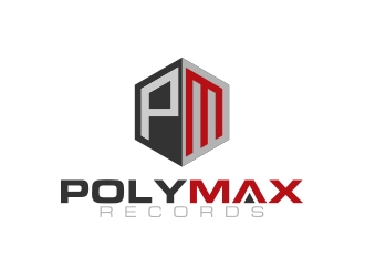 Poly Max Records logo design by MarkindDesign