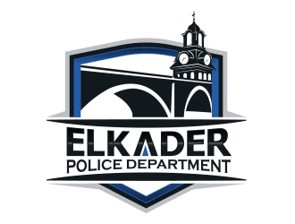 Elkader Police Department logo design by Eliben