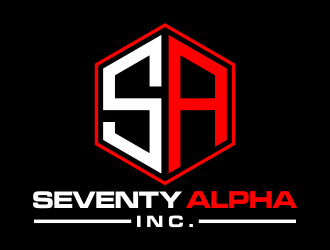 Seventy Alpha, Inc. logo design by done