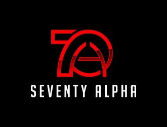Seventy Alpha, Inc. logo design by akilis13